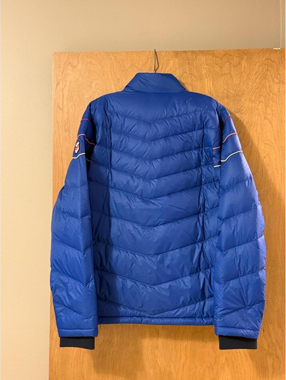 NWT Marine Layer Archive Santiago Puffer Jacket | Size Large | Mazarine Blue - Picture 2 of 6